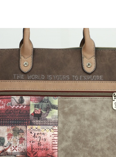 Torba na laptopa ANEKKE Egypt Brown Document Case 29894-10