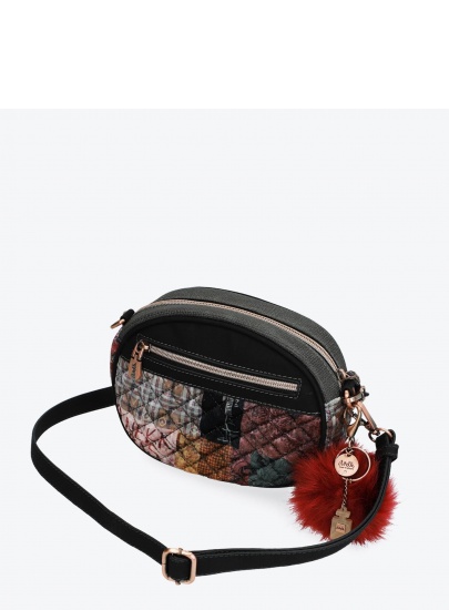 Listonoszka Damska ANEKKE LOVELY VELVET PRINTED HANDBAG 29882-73