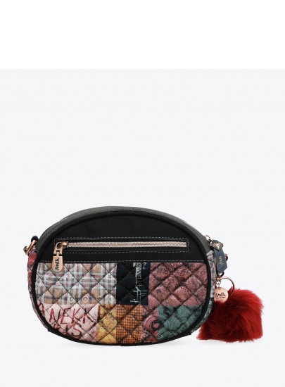 Listonoszka Damska ANEKKE LOVELY VELVET PRINTED HANDBAG 29882-73