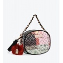 Listonoszka Damska ANEKKE LOVELY VELVET PRINTED HANDBAG 29882-73