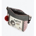 Listonoszka ANEKKE Couture Beige Synthetic Shoulder Bag 29882-07