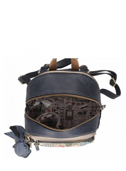 Plecak ANEKKE Couture Blue Synthetic Backpack 29885-25