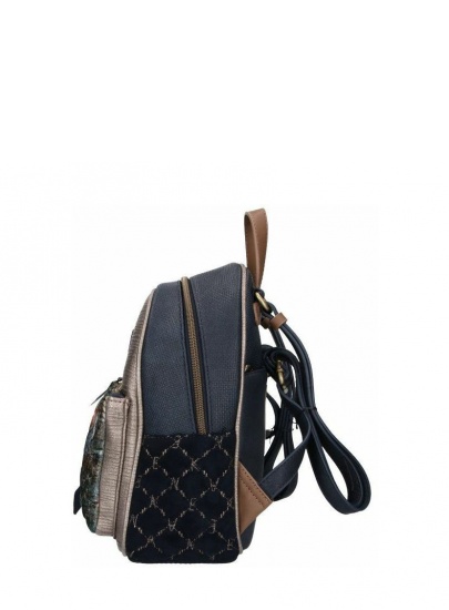 Plecak ANEKKE Couture Blue Synthetic Backpack 29885-25