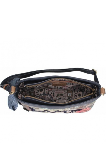 Listonoszka ANEKKE Couture Blue Shoulder Bag 29882-08