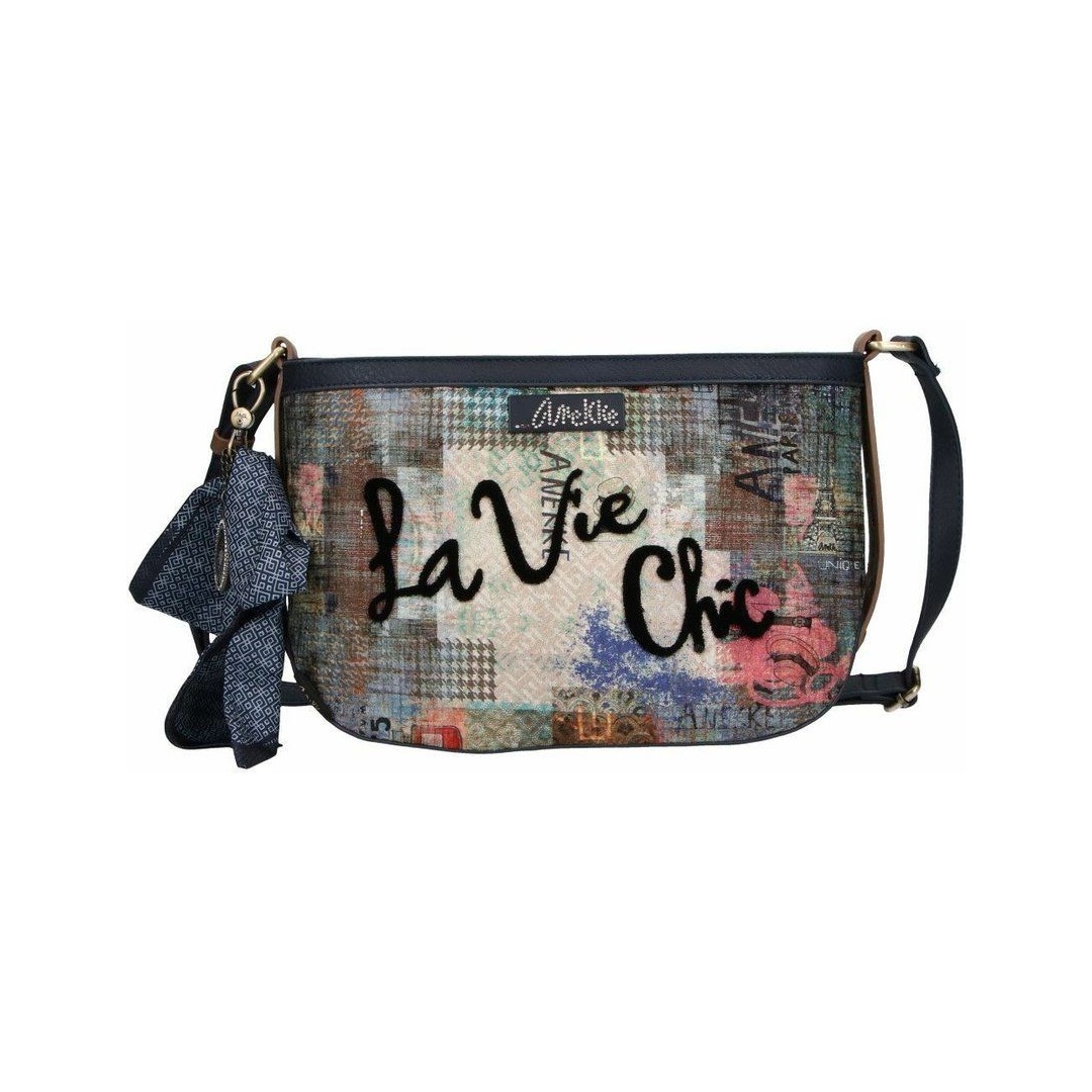 Listonoszka ANEKKE Couture Blue Shoulder Bag 29882-08