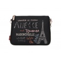 ANEKKE Black Synthetic Handle Bag 29887-15 | EN