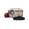 Listonoszka ANEKKE Couture Beige Synthetic Shoulder Bag 29882-63