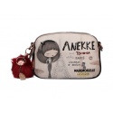 Listonoszka ANEKKE Couture Beige Synthetic Shoulder Bag 29882-63