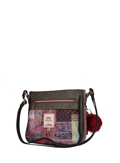 Listonoszka ANEKKE Couture Beige Synthetic Shoulder Bag 29882-12