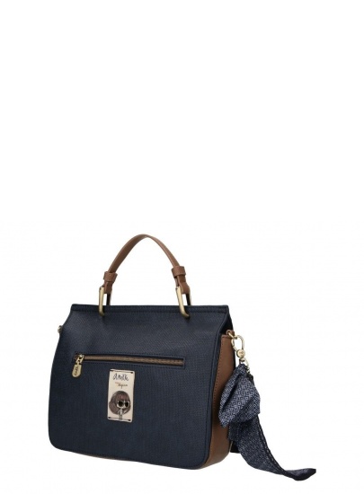 Torebka ANEKKE Couture Blue Synthetic Flap Bag 29883-30