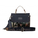 Torebka ANEKKE Couture Blue Synthetic Flap Bag 29883-30