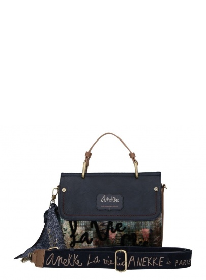 Torebka ANEKKE Couture Blue Synthetic Flap Bag 29883-30