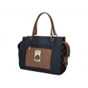 Torebka ANEKKE Couture Blue Textile 2 Handles Bag 29881-70