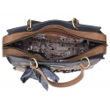 Torebka ANEKKE Couture Blue Textile 2 Handles Bag 29881-70