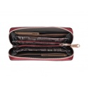 Portfel ANEKKE Couture Black Synthetic Zip Wallet 29889-08