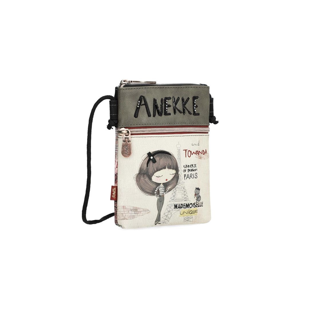 Listonoszka ANEKKE Couture Beige Synthetic Shoulder Bag 29889-04