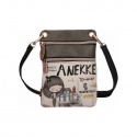 Listonoszka / Nerka ANEKKE Couture Beige Synthetic Shoulder Bag 29888-05