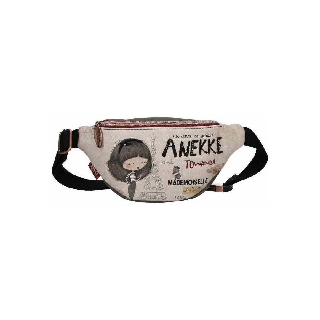 Nerka ANEKKE Couture Beig Synthetic Belt Bag 29887-30