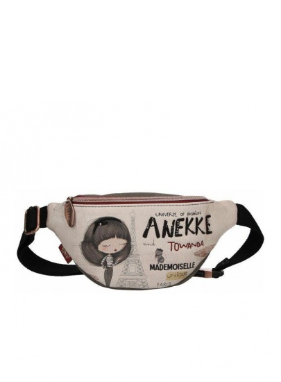 Nerka ANEKKE Couture Beig Synthetic Belt Bag 29887-30