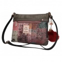 Listonoszka Damska ANEKKE Beige Synthetic Shoulder Bag 29887-01