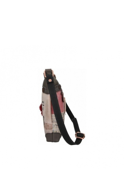 Listonoszka Damska ANEKKE Beige Synthetic Shoulder Bag 29887-01
