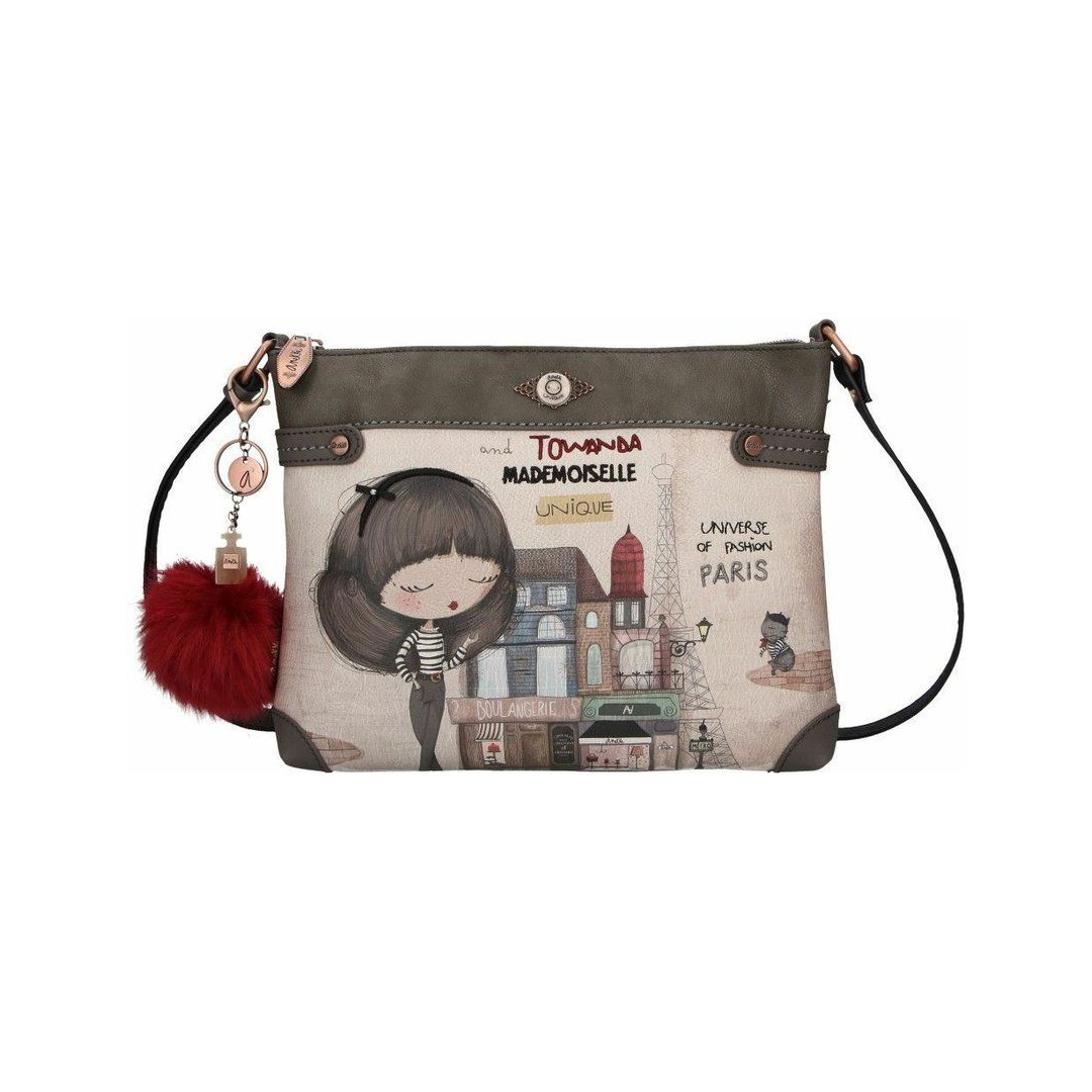 Listonoszka Damska ANEKKE Beige Synthetic Shoulder Bag 29887-01