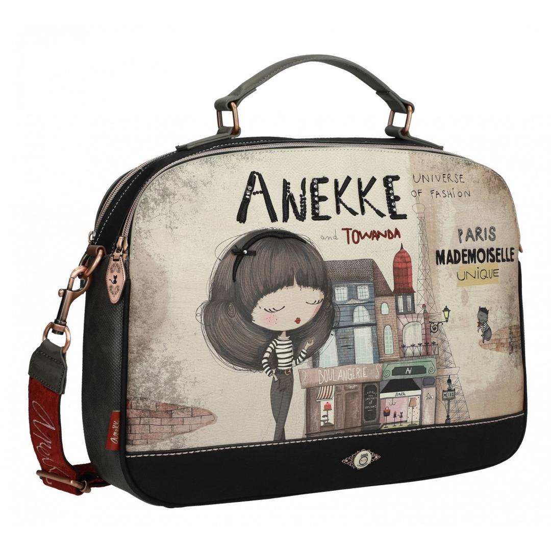 Torba na laptopa ANEKKE Couture Beige Synthetic Briefcase 29884-17