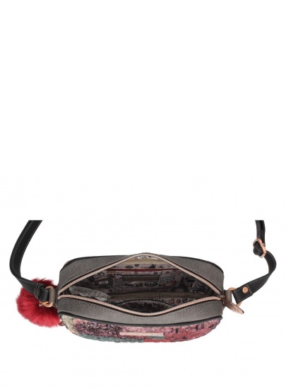 Listonoszka ANEKKE Couture Pink Textile Shoulder Bag 29882-14