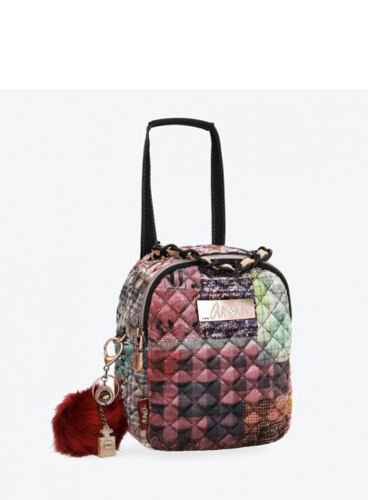 Plecak ANEKKE Couture Pink Textile Backpack 29885-45