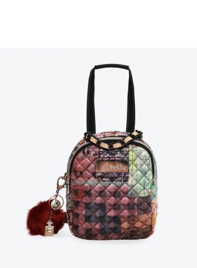 ANEKKE Pink Textile Backpack 29885-45 | EN