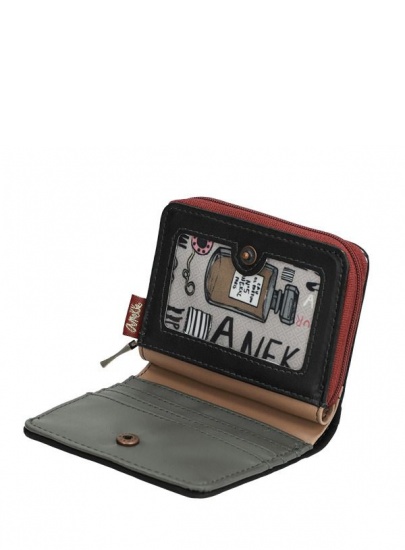 Portfel ANEKKE Couture Beige Synthetic Wallet 29889-03
