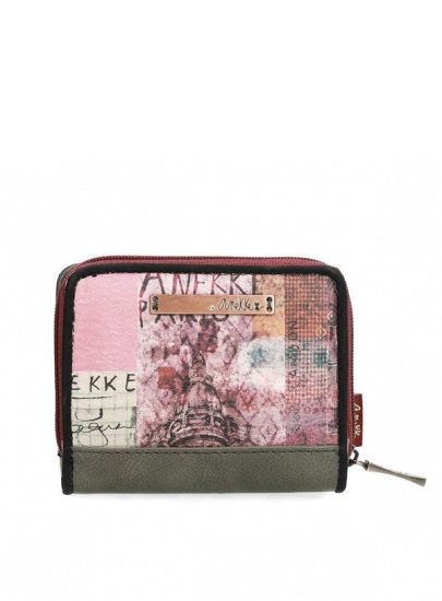 Portfel ANEKKE Couture Beige Synthetic Wallet 29889-03
