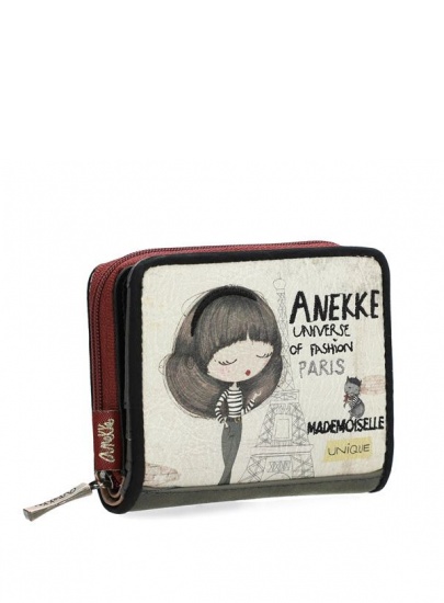 Portfel ANEKKE Couture Beige Synthetic Wallet 29889-03