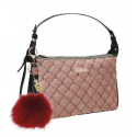 Listonoszka ANEKKE Couture Pink Textile Shoulder Bag 29882-74