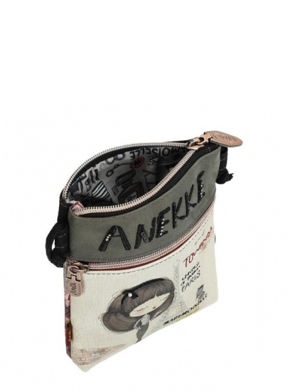 Listonoszka ANEKKE Couture Beige Synthetic Shoulder Bag 29889-04