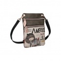 Listonoszka / Nerka ANEKKE Couture Beige Synthetic Shoulder Bag 29888-05