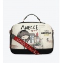 Torba na laptopa ANEKKE Couture Beige Synthetic Briefcase 29884-17