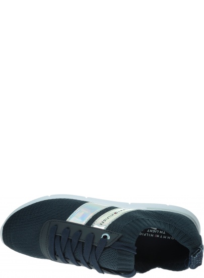 Granatowe Sneakersy TOMMY HILFIGER Corporate Detail Light Sneaker