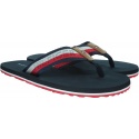 Granatowe Japonki TOMMY HILFIGER Corporate Webbing Beach Sandal FM0FM02266