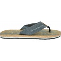 Granatowe Japonki TOMMY HILFIGER Chambray Beach Sandal FM0FM02268 403