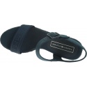 Granatowe Espadryle TOMMY HILFIGER Colorful Tommy Wedge Sandal FW0FW04160