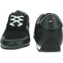 Czarne Sneakersy TOMMY HILFIGER Essential Modern Mesh Runner FM0FM02270 990