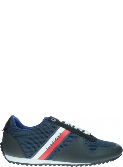 Granatowe Sneakersy TOMMY HILFIGER Essential Modern Mesh Runner FM0FM02270
