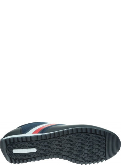 Granatowe Sneakersy TOMMY HILFIGER Essential Modern Mesh Runner FM0FM02270