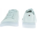 Białe Tenisówki TOMMY HILFIGER Knitted Flag Lightweight Sneaker FW0FW04150