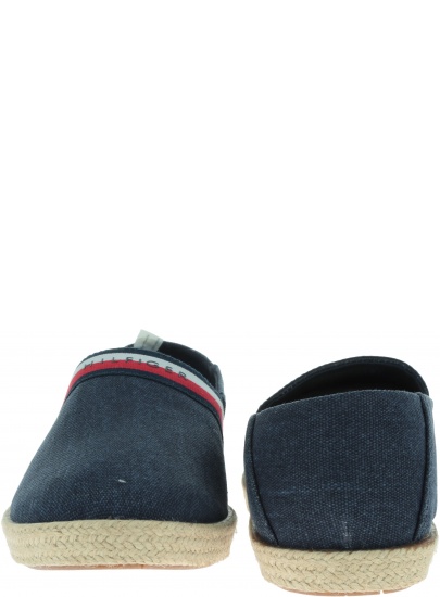 Granatowe Espadryle TOMMY HILFIGER Summer Slipon FM0FM02252 403