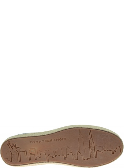 Granatowe Espadryle TOMMY HILFIGER Summer Slipon FM0FM02252 403