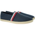 Granatowe Espadryle TOMMY HILFIGER Summer Slipon FM0FM02252 403