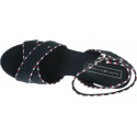 Granatowe Espadryle TOMMY HILFIGER Corporate Detail Mid Wedge FW0FW04175