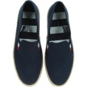 Granatowe Espadryle TOMMY HILFIGER Canvas Slipon Espadrille FM0FM02251 403